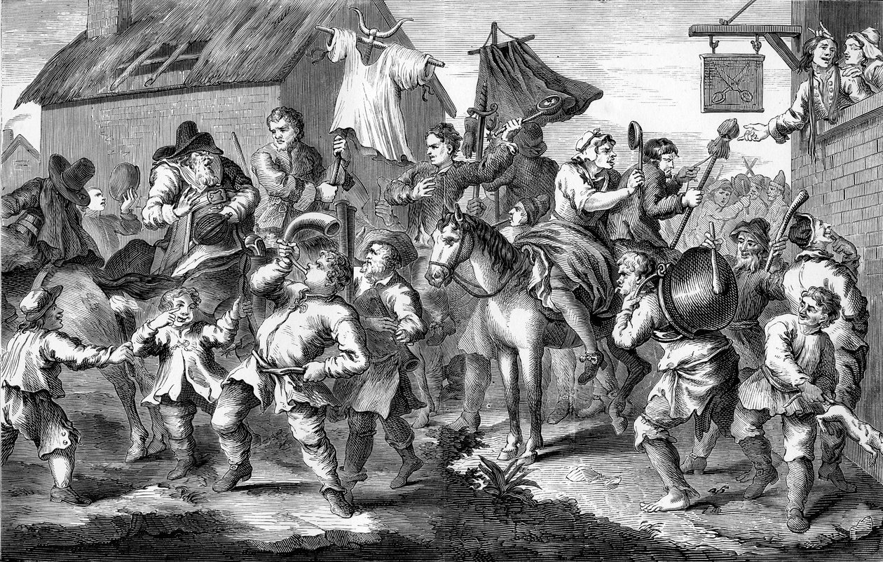 Hudibras por William Hogarth de William Hogarth