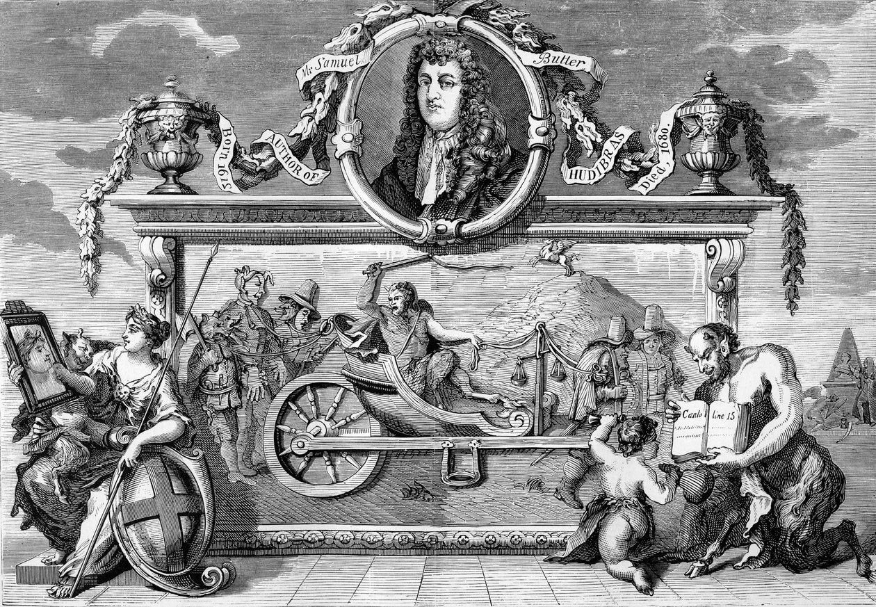 Hudibras por William Hogarth de William Hogarth