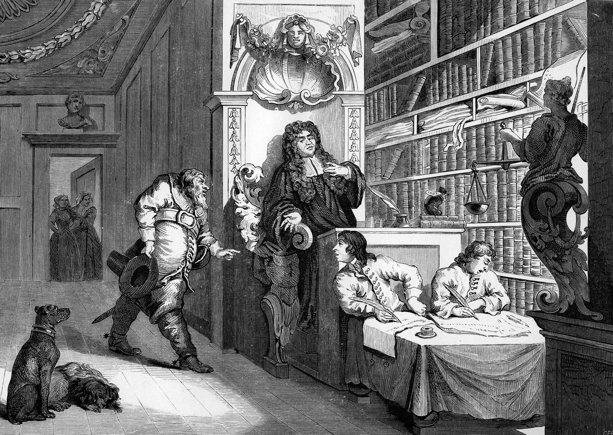 Hudibras por William Hogarth de William Hogarth