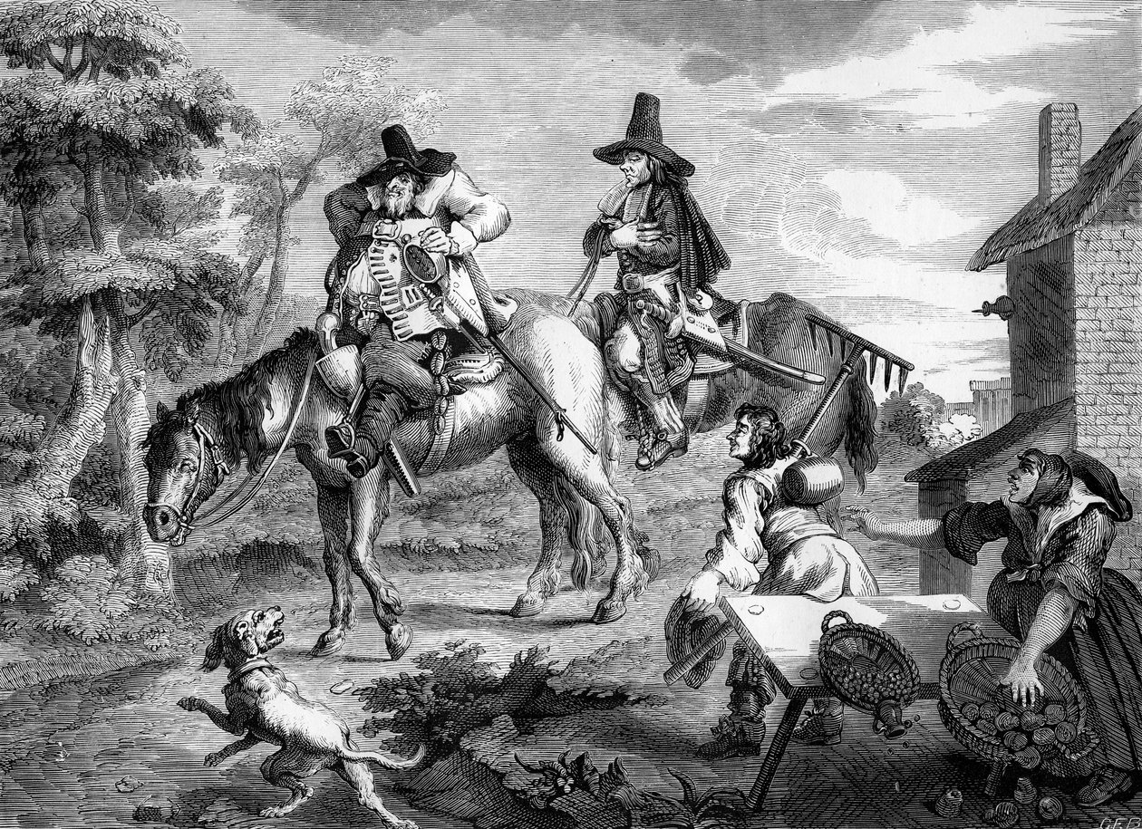 Hudibras por William Hogarth de William Hogarth