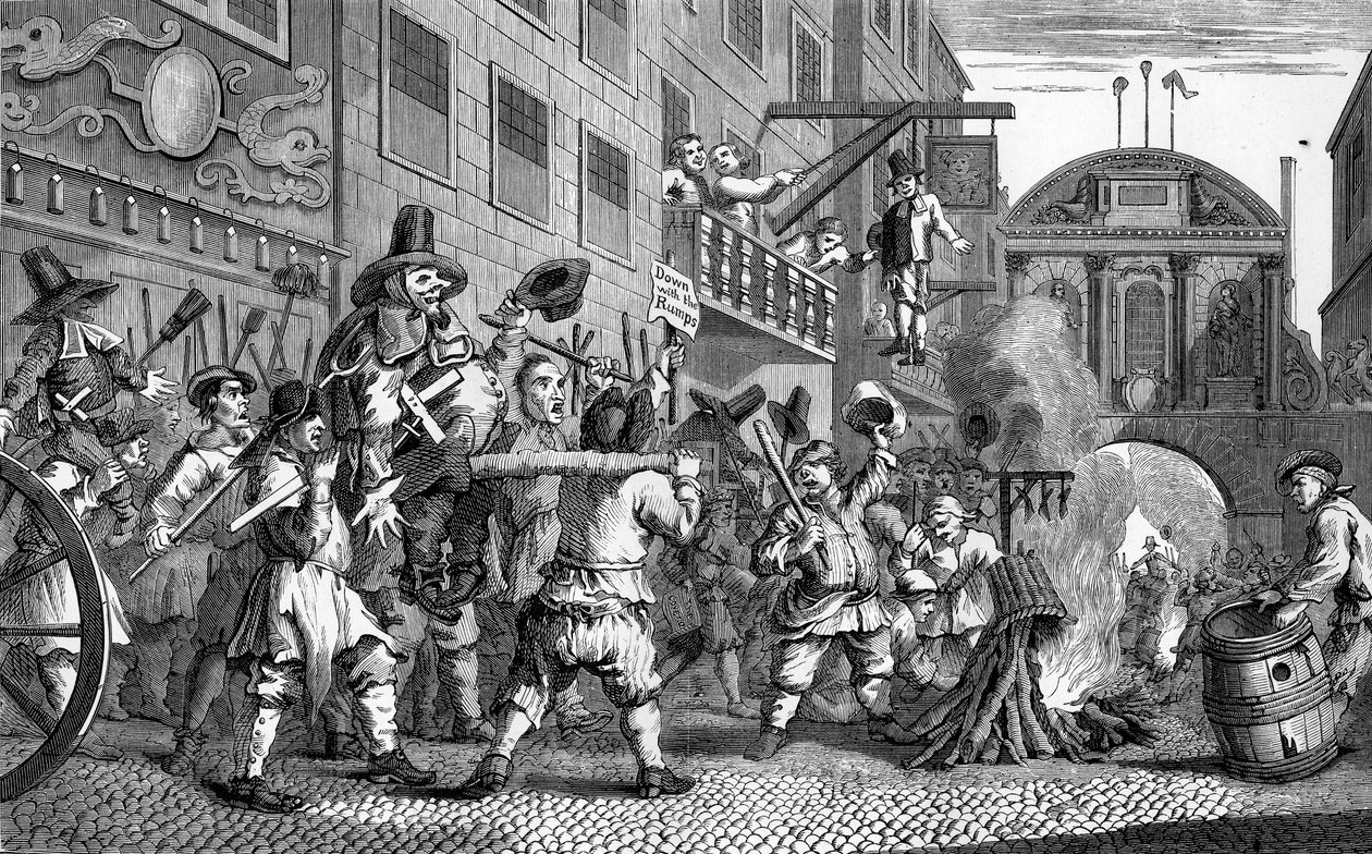 Hudibras por William Hogarth de William Hogarth