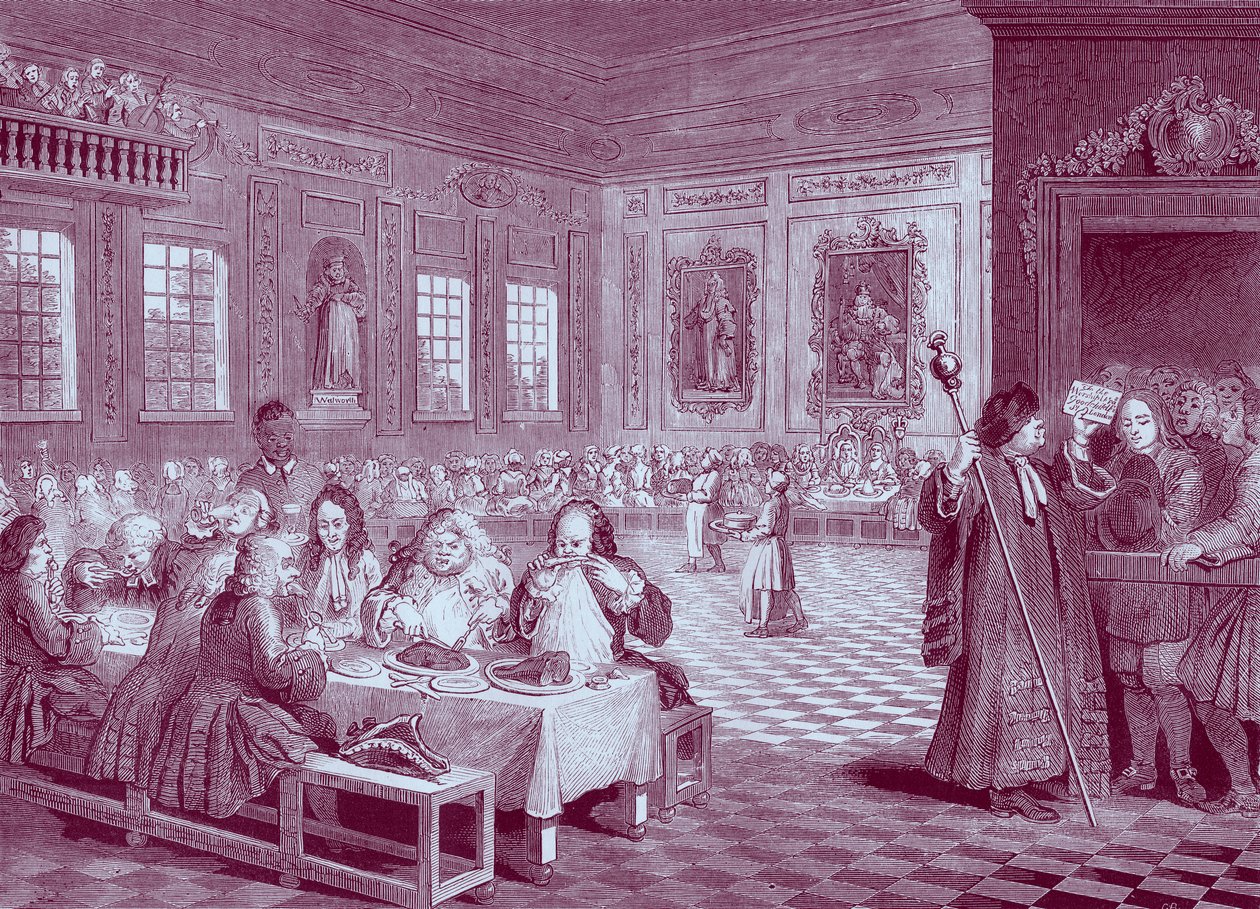 Indústria e Ociosidade por William Hogarth de William Hogarth