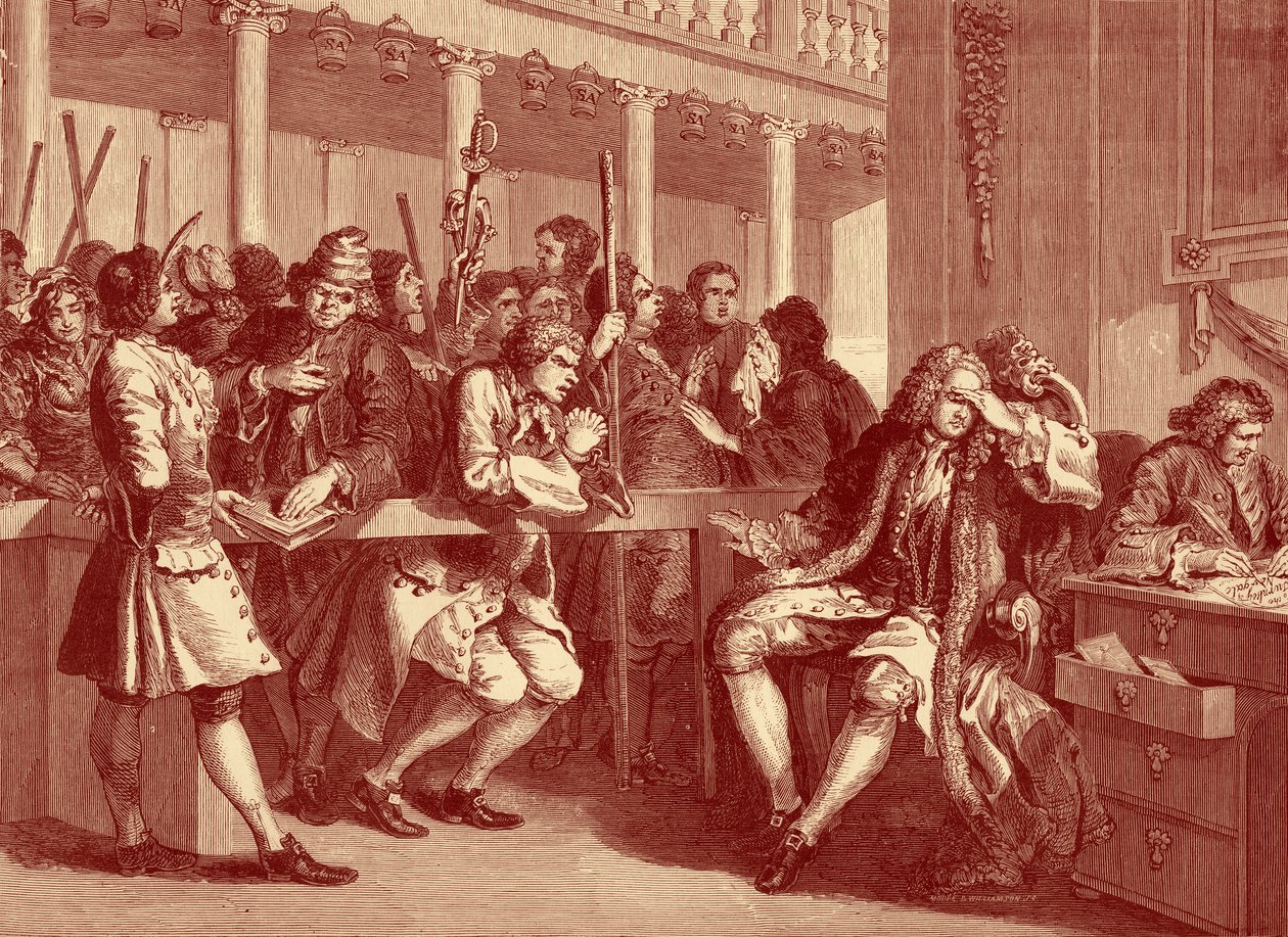 Industry and Idleness de William Hogarth de William Hogarth