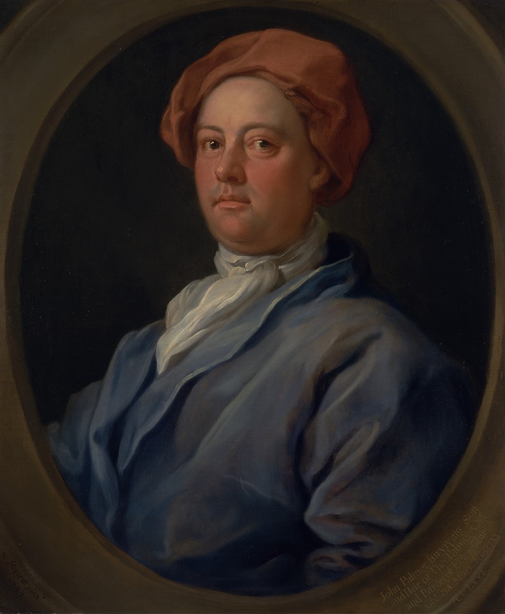 John Palmer, Barrister do Templo Interior, 1749. de William Hogarth