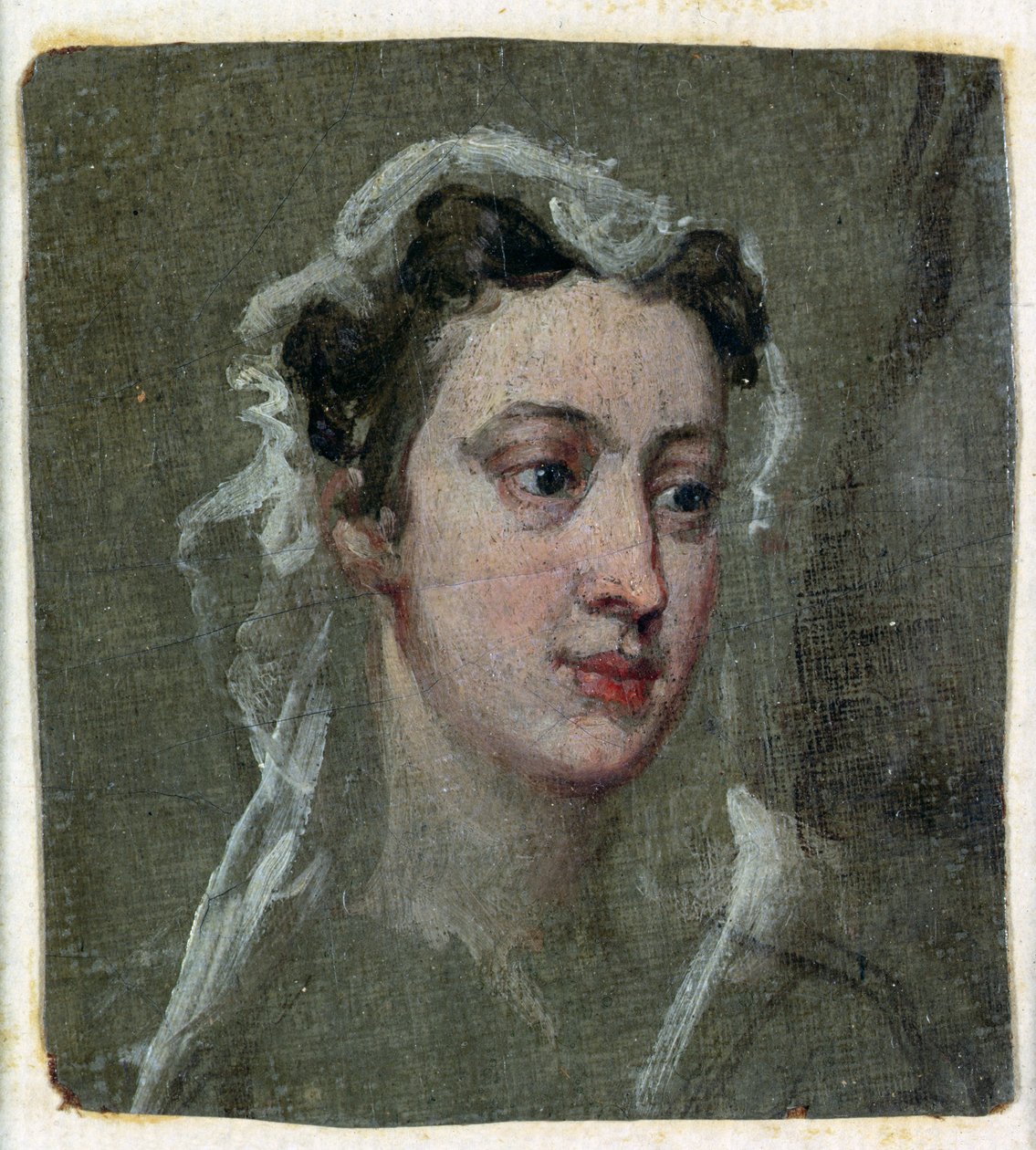 Lavinia Fenton (1708-60) no papel de Polly Peachum de &39;The Beggar&39;s Opera&39; em 1728 de William Hogarth
