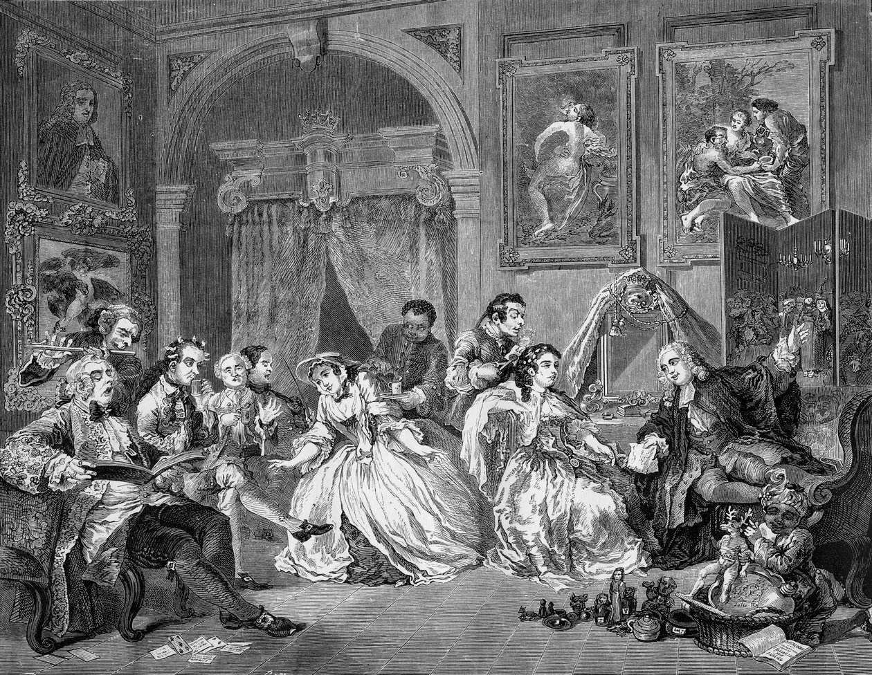 Marriage a la Mode de William Hogarth de William Hogarth