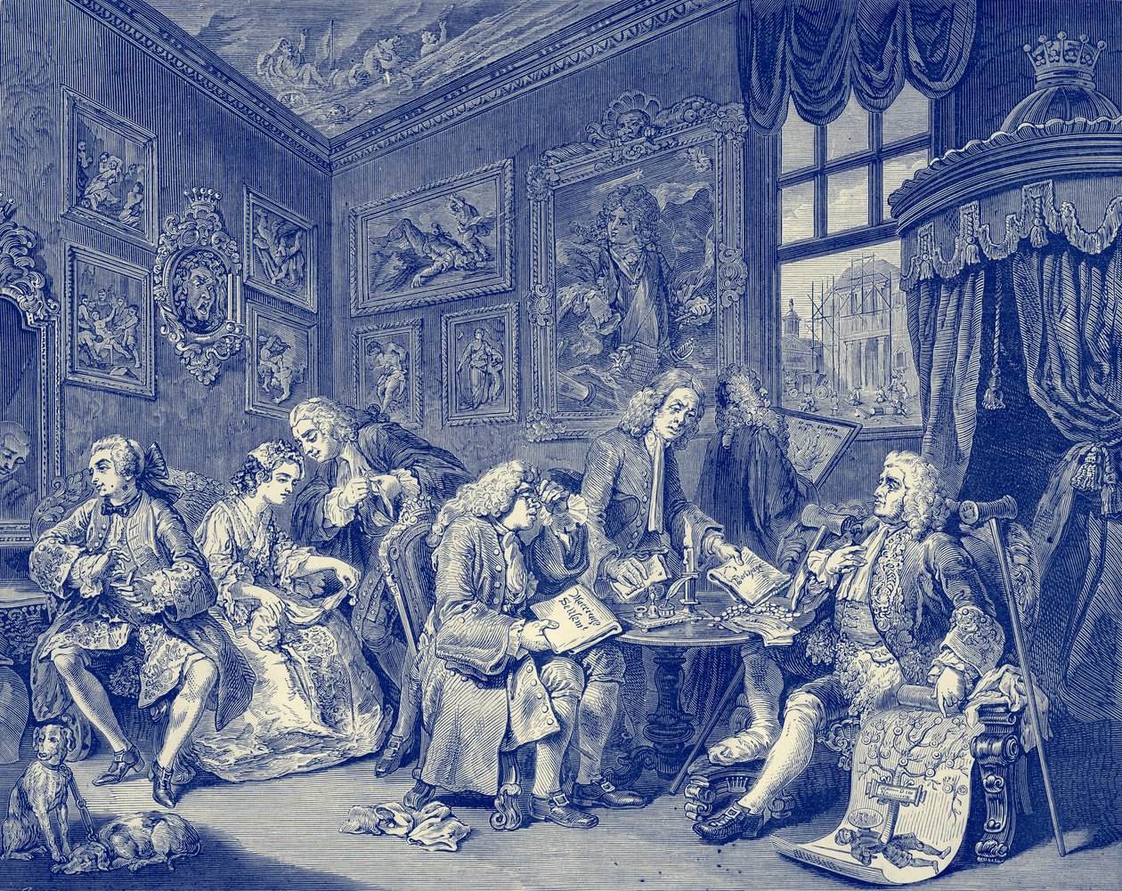 Marriage a la Mode de William Hogarth de William Hogarth
