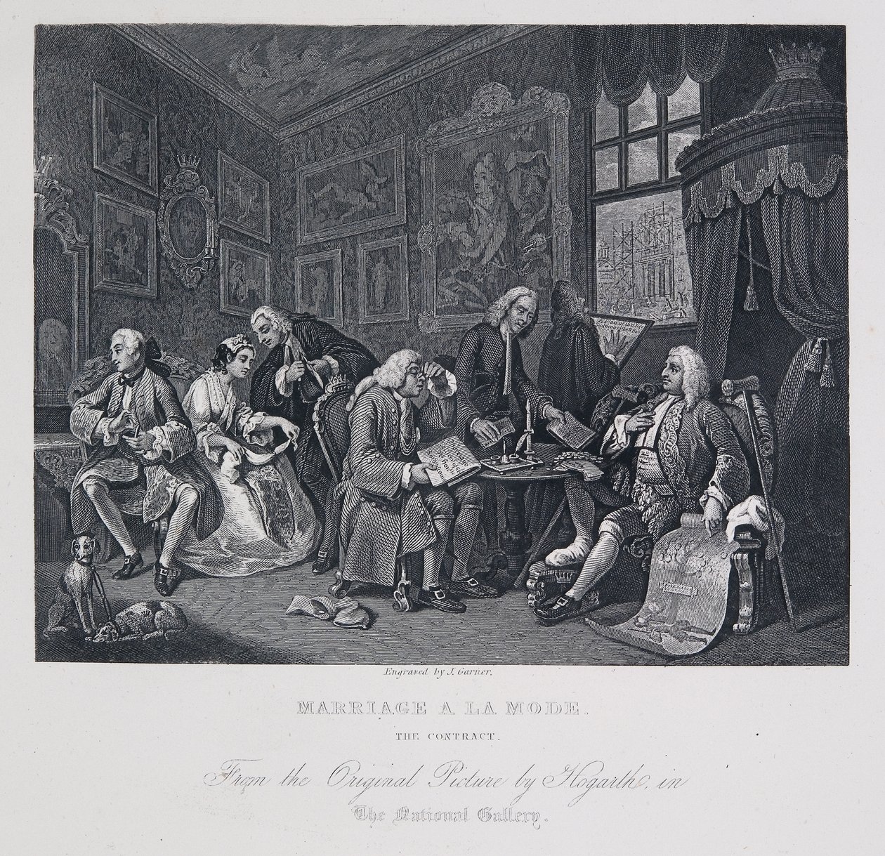 Casamento à la Mode: O contrato de William Hogarth