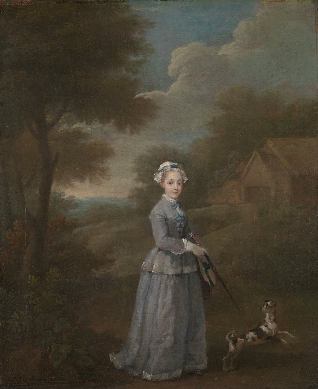 Miss Wood, ca. 1730. de William Hogarth