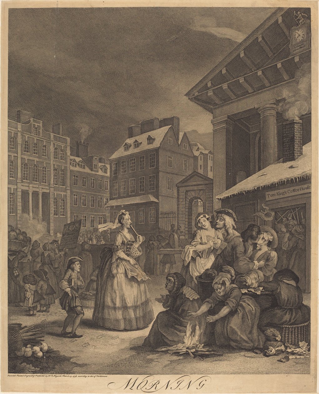 Manhã de William Hogarth