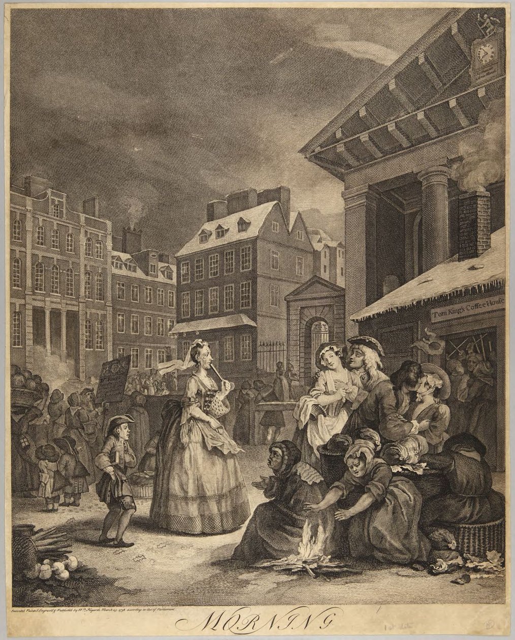 Manhã de William Hogarth