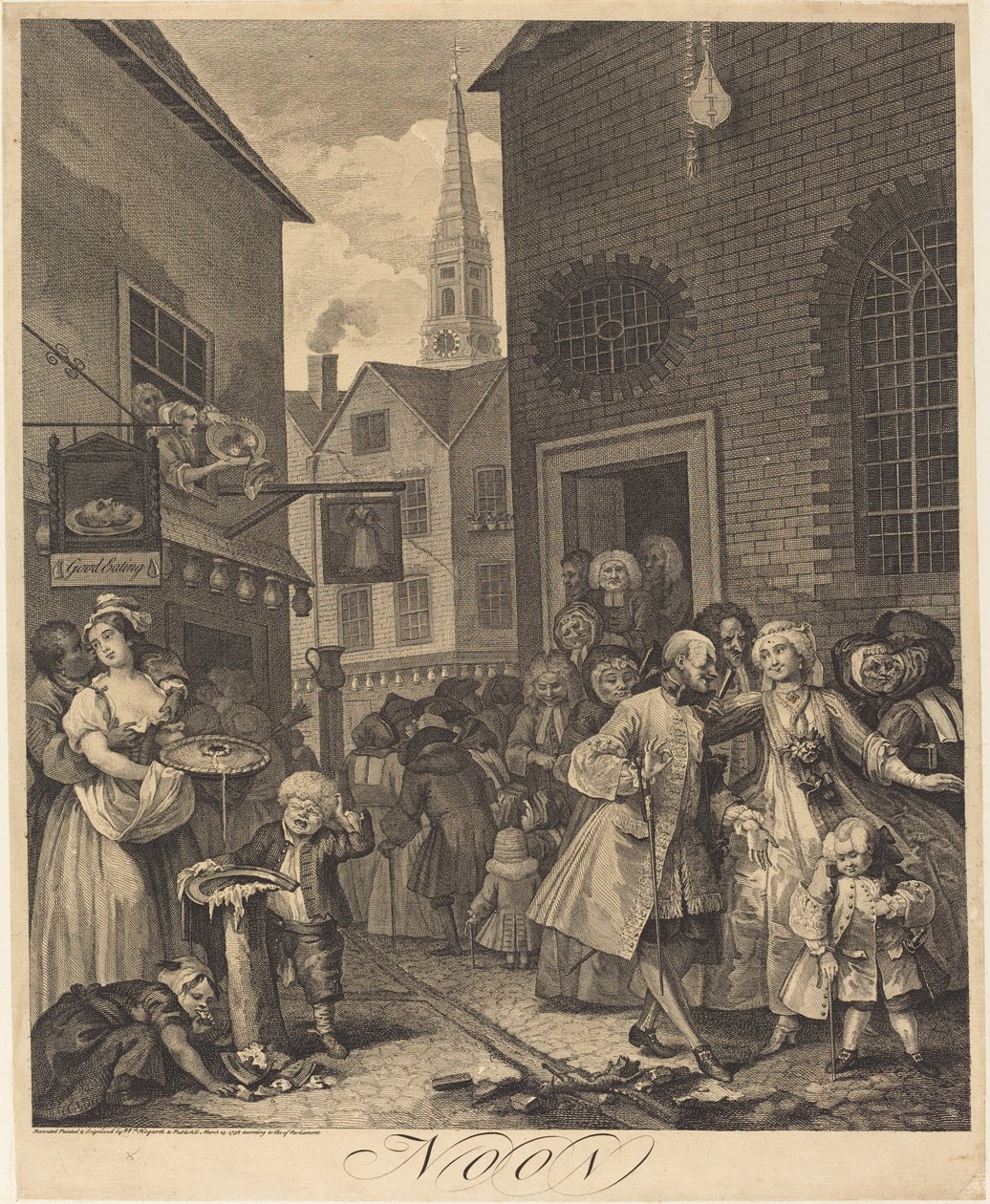 Meio-dia de William Hogarth