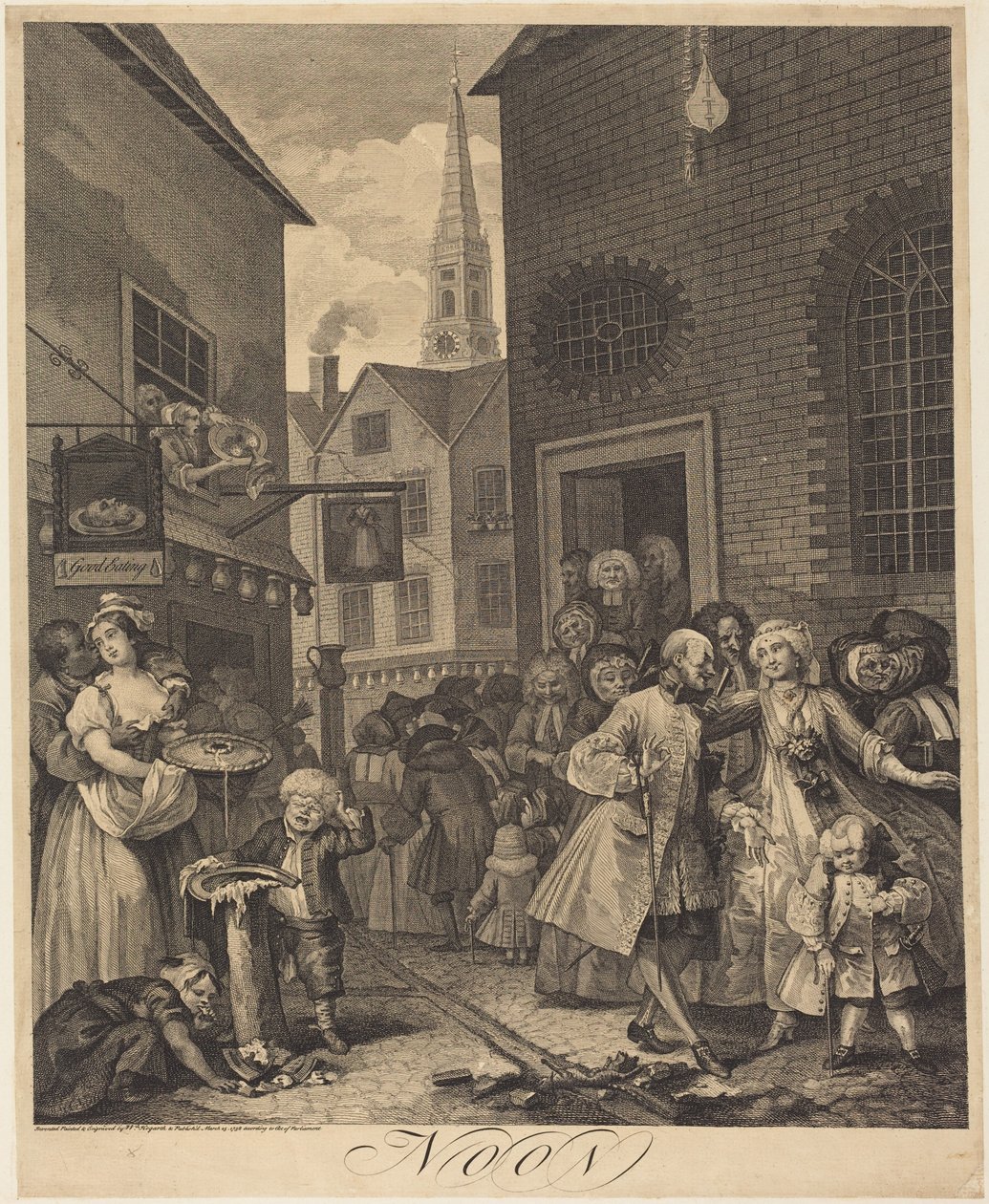 Meio-dia de William Hogarth