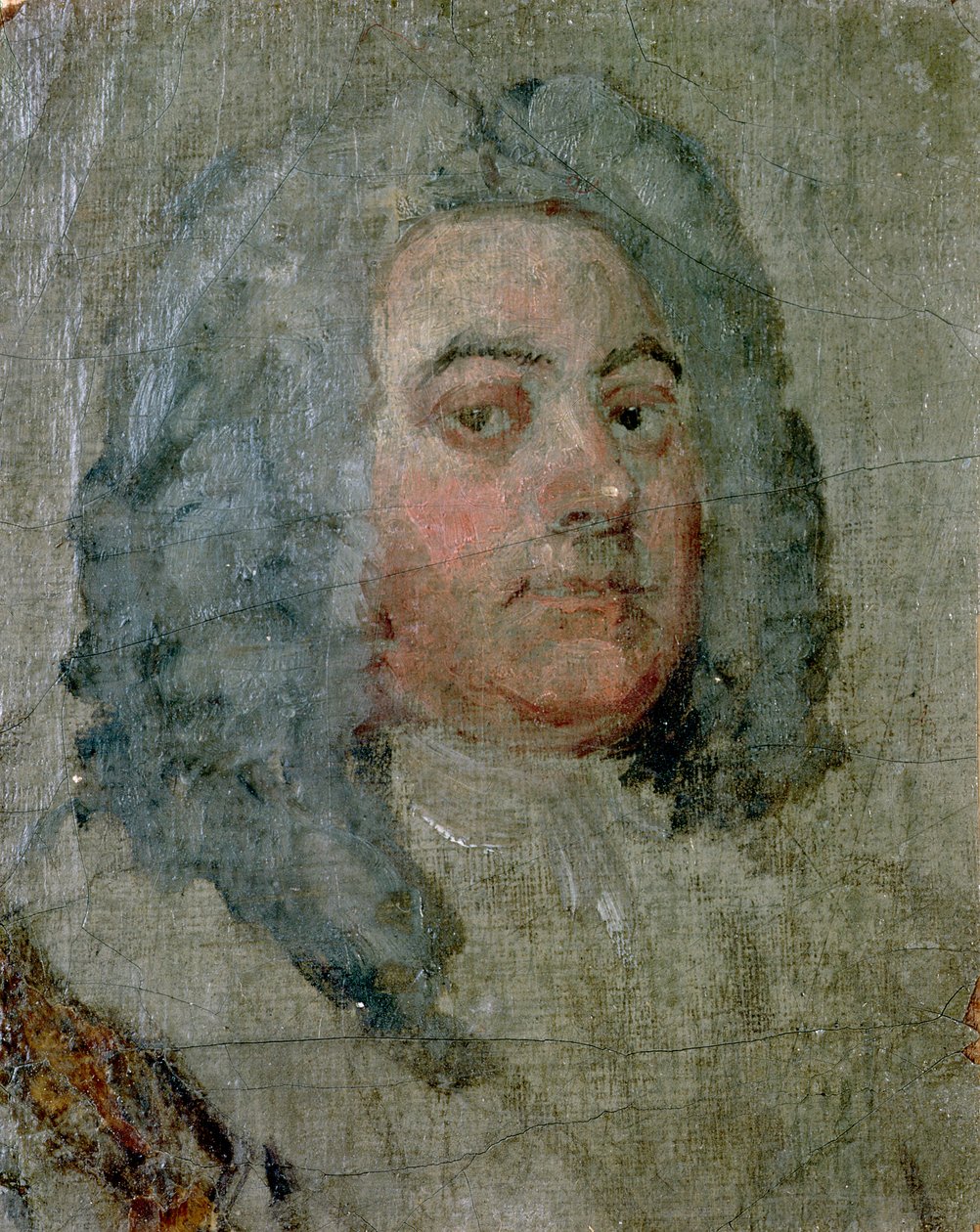 Retrato de George Frederick Handel (1685-1759) de William Hogarth