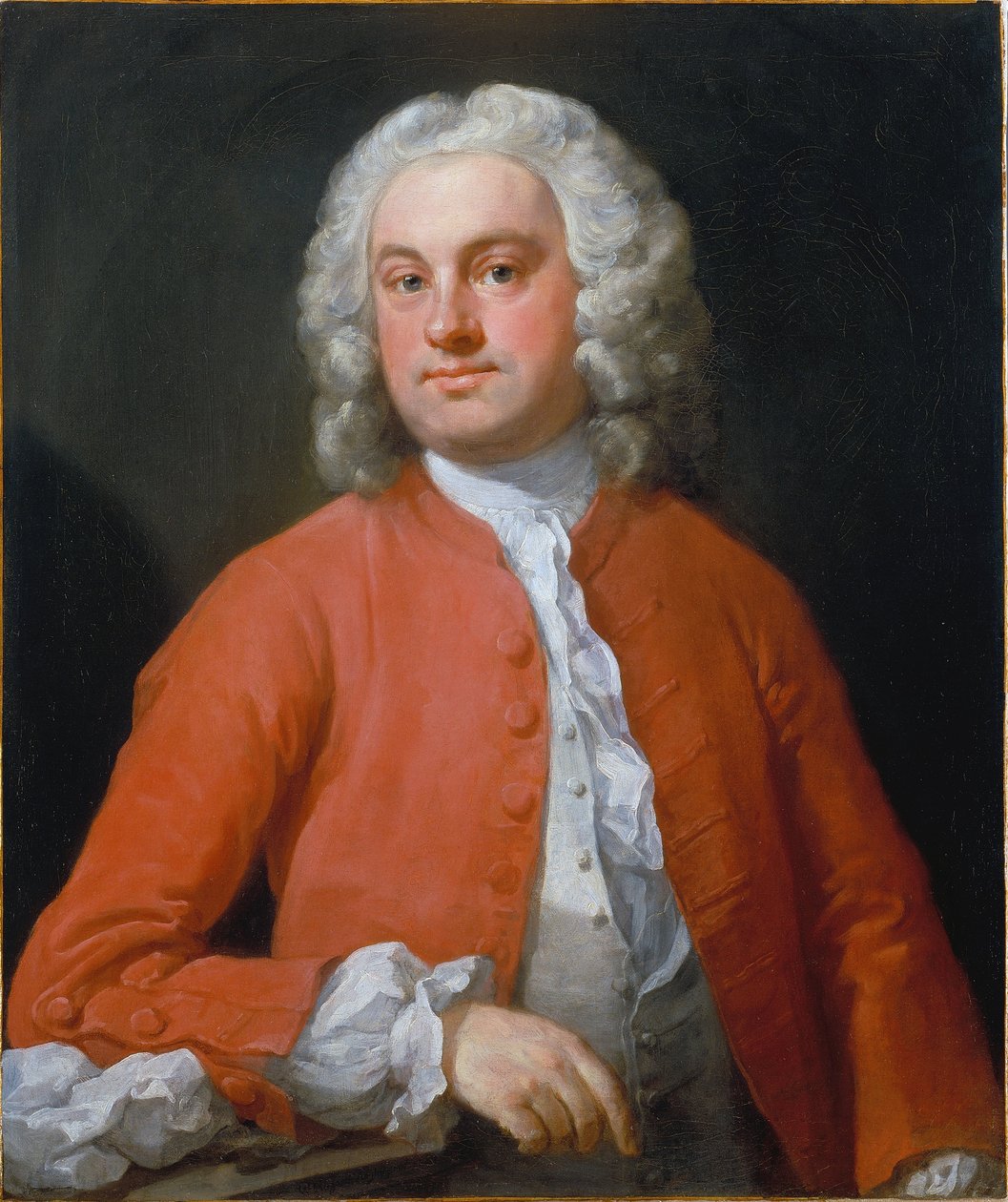 Retrato de um Homem de William Hogarth