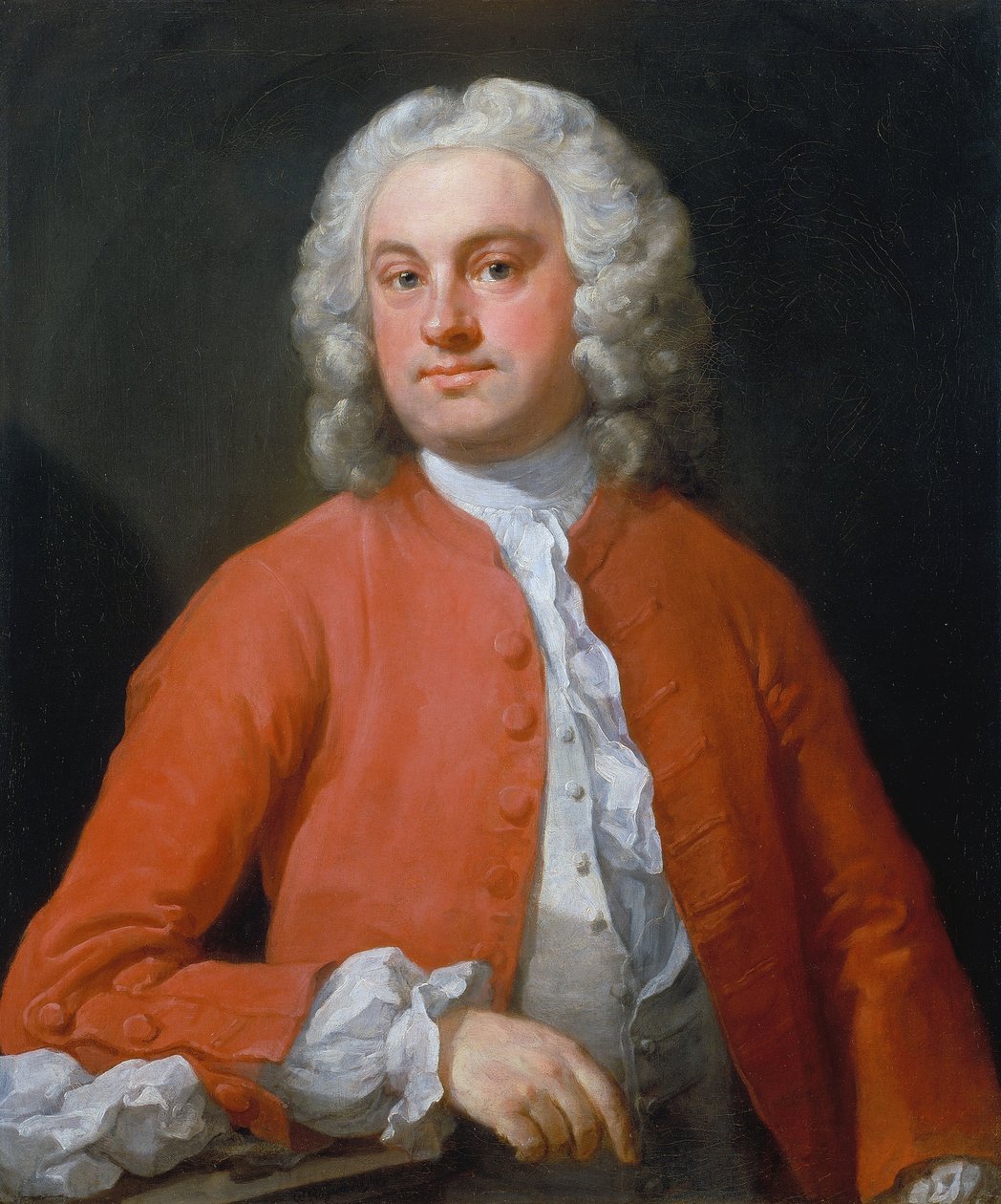 Retrato de um homem de William Hogarth