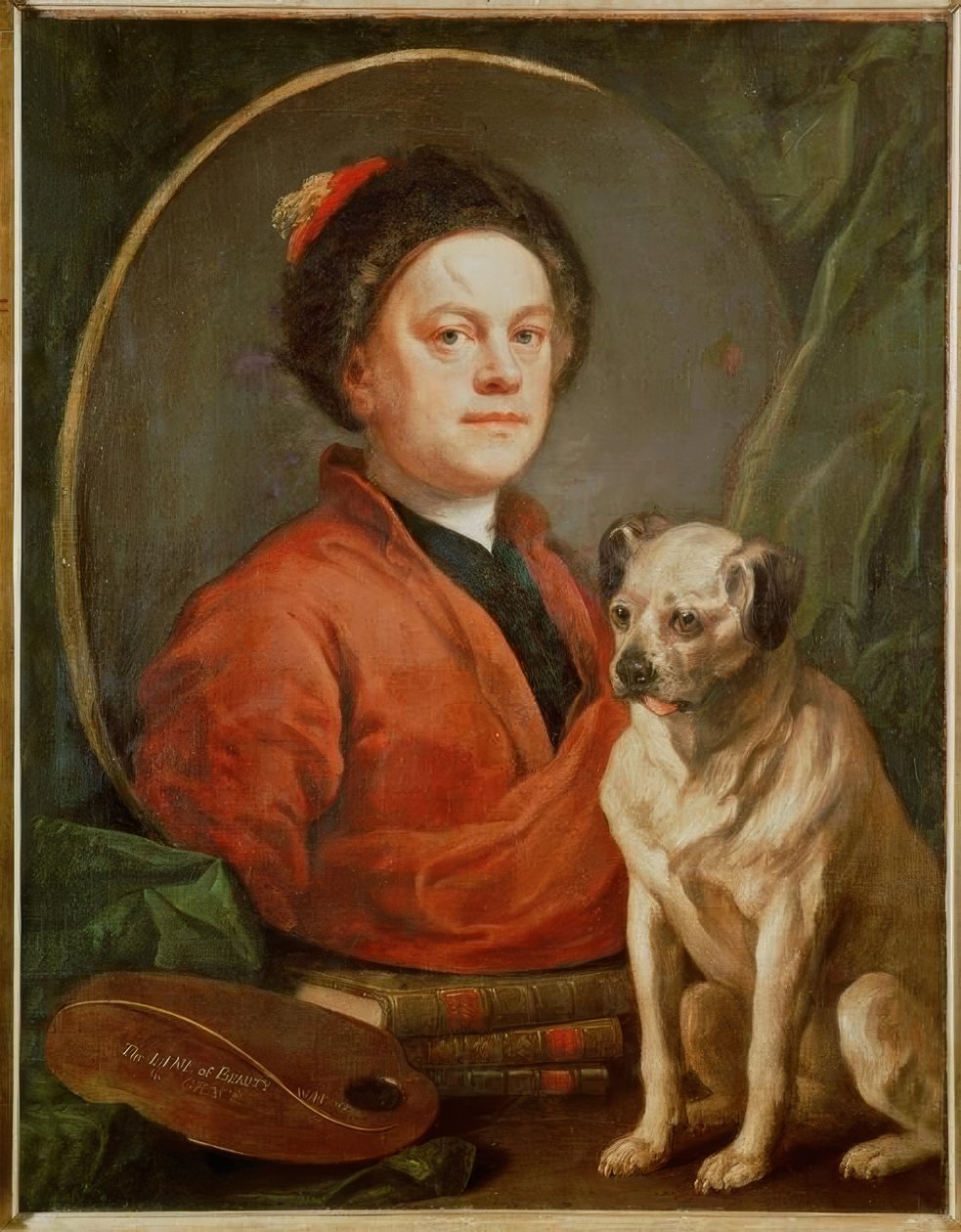 auto-retrato de William Hogarth
