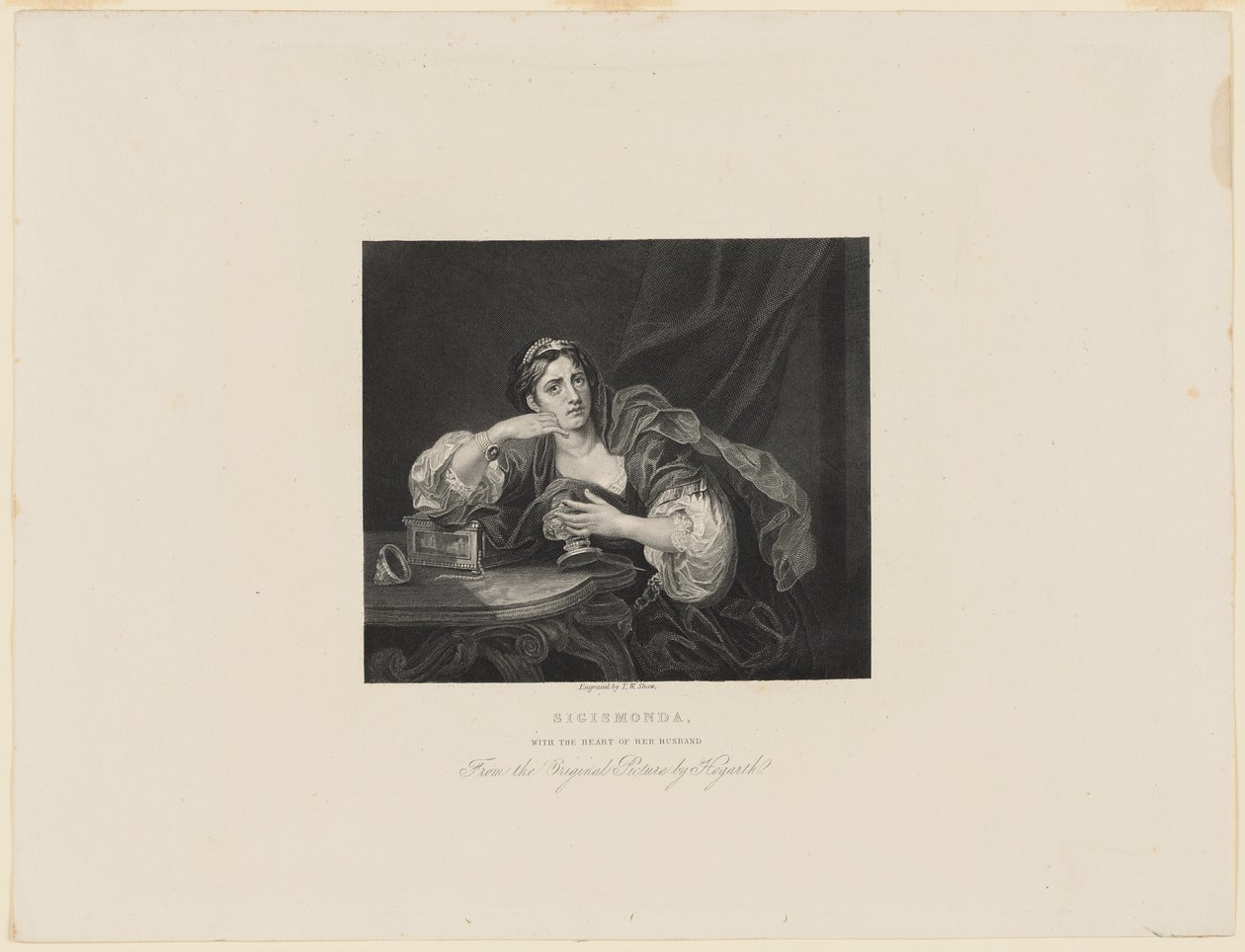 Sigismonda de William Hogarth