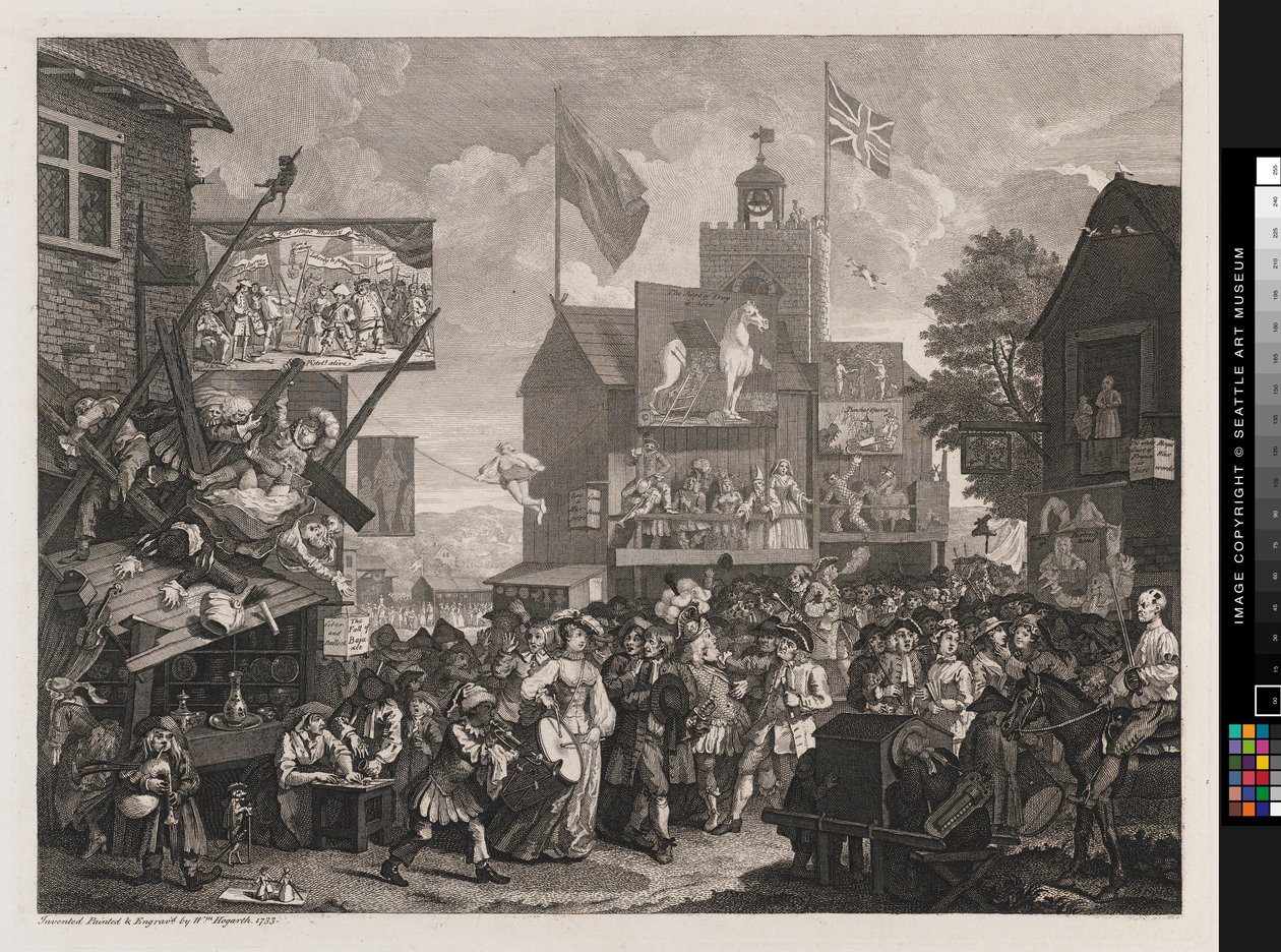 Southwark Fair de William Hogarth