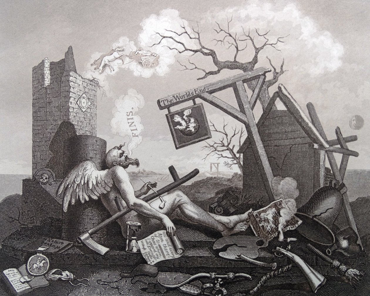 O rabo de cavalo, ou o Bathos de William Hogarth