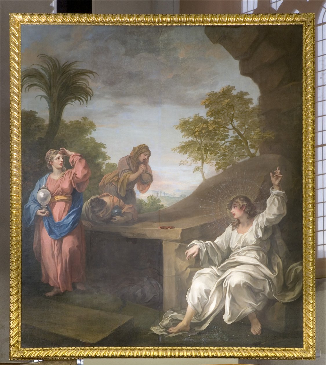 O Altar de Santa Maria Redcliffe (painel central) de William Hogarth