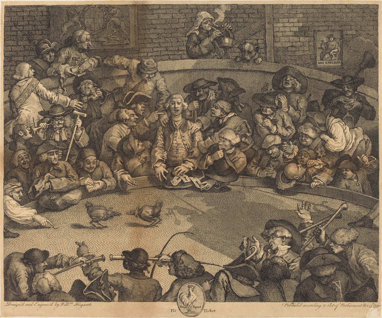 O cockpit de William Hogarth