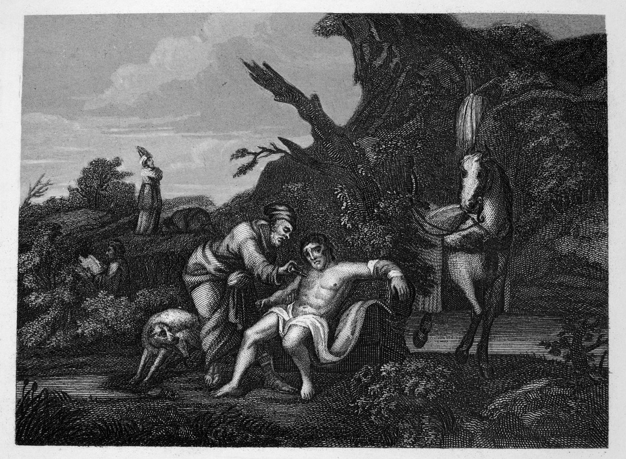 O bom samaritano de William Hogarth