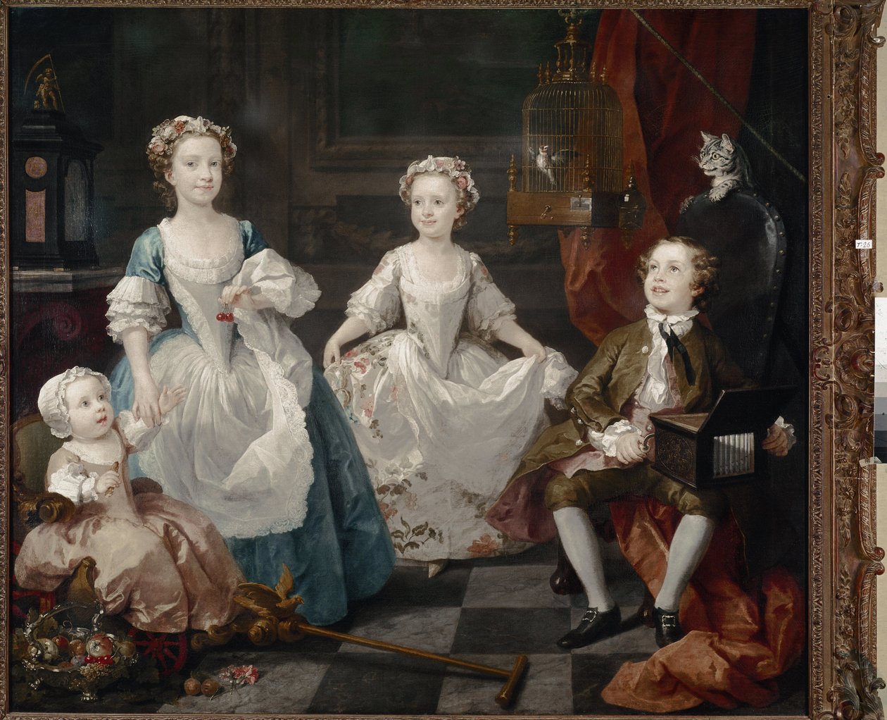As crianças Graham de William Hogarth