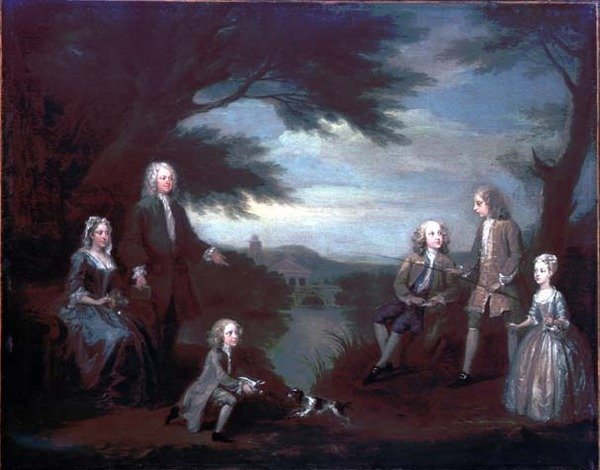 A Família Jeffreys de William Hogarth