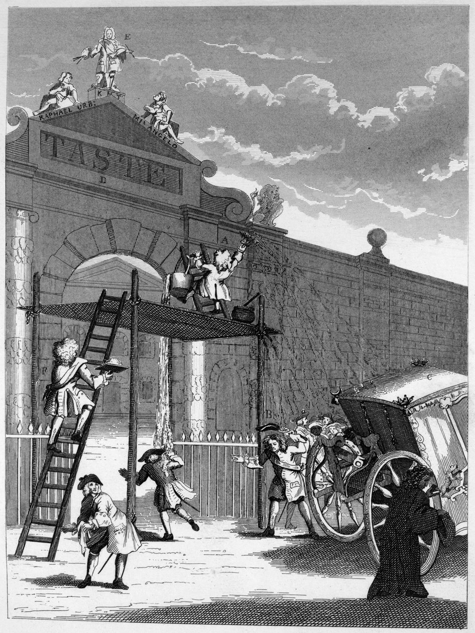 O homem do gosto de William Hogarth