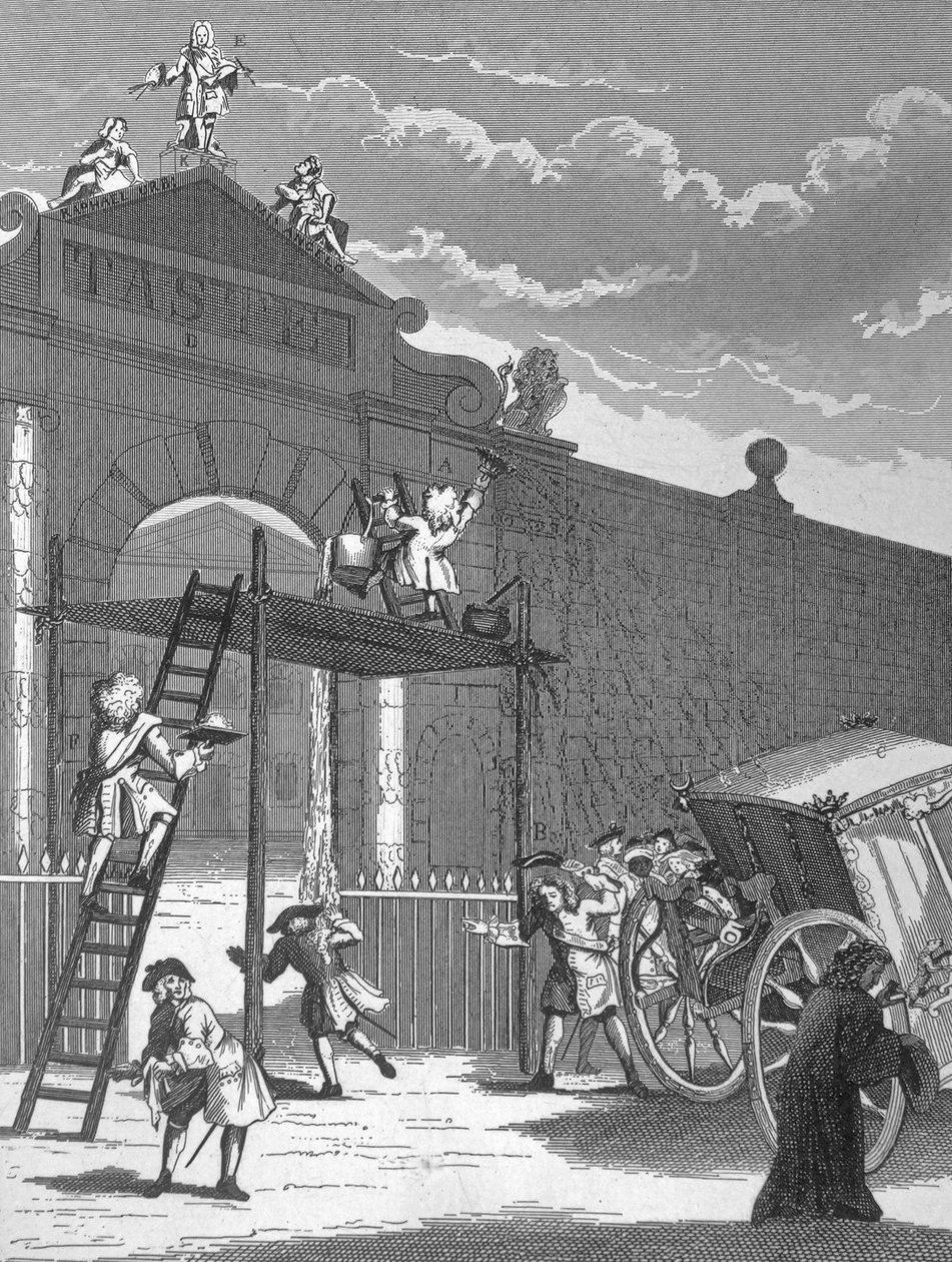 O homem de gosto de William Hogarth