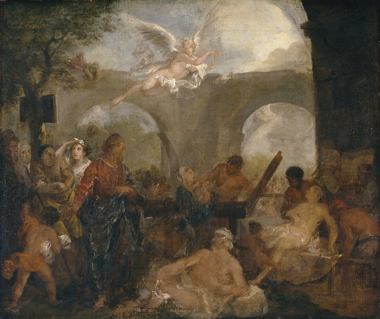 A piscina de Betesda de William Hogarth