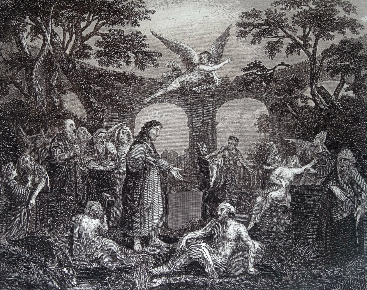 A piscina de Betesda de William Hogarth