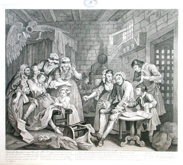 O Rake in Prison, placa VII, de 