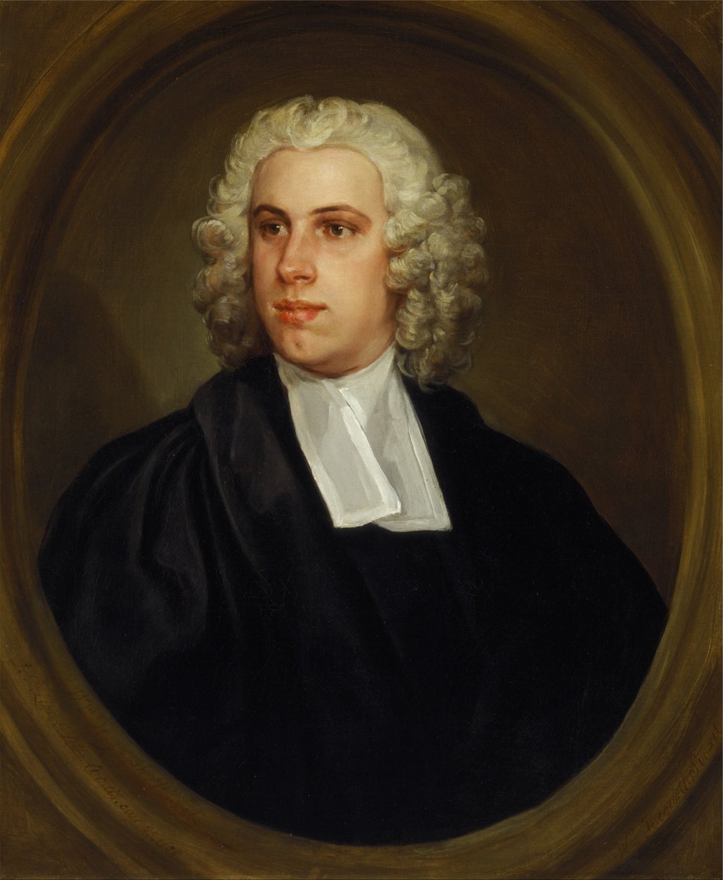 O Reverendo Dr. John Lloyd, Cura da Igreja de St. Mildred, Broad Street de William Hogarth