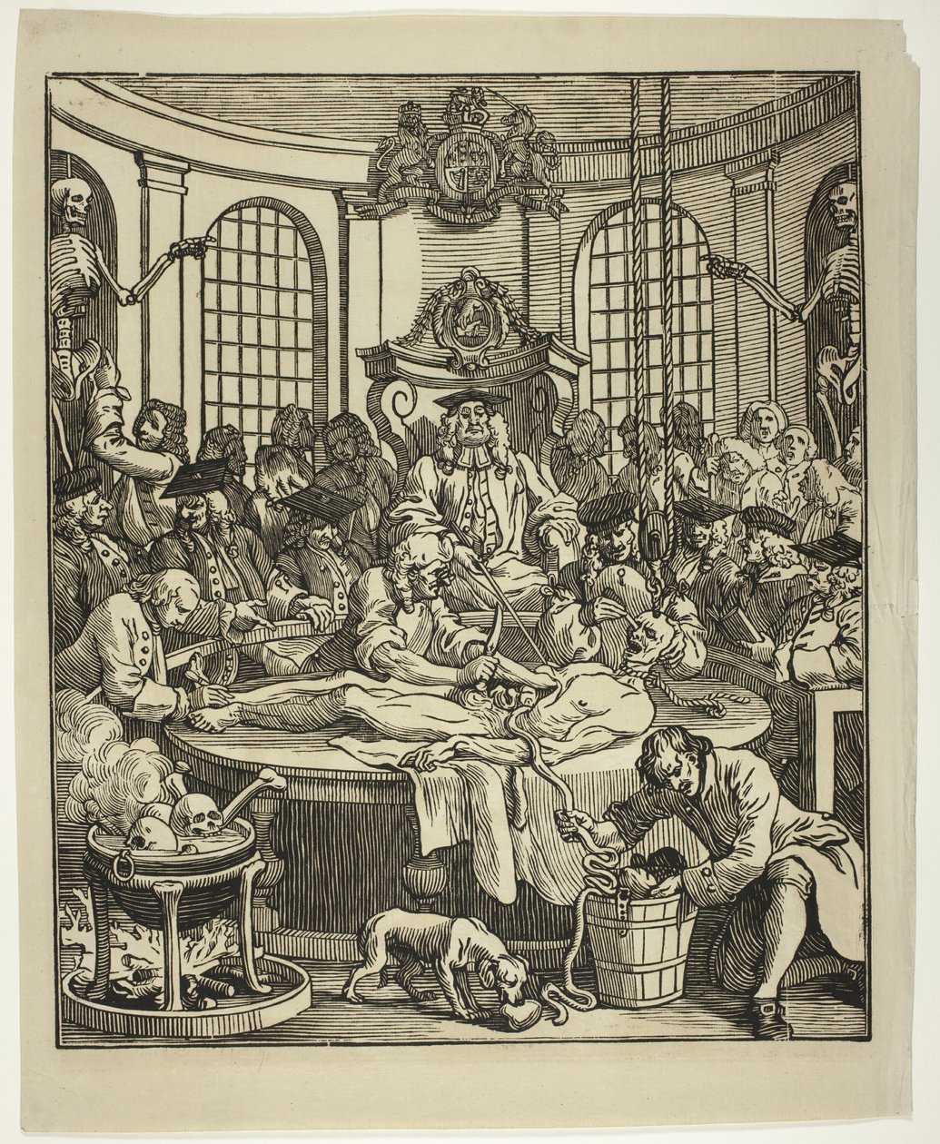 A recompensa da crueldade de William Hogarth