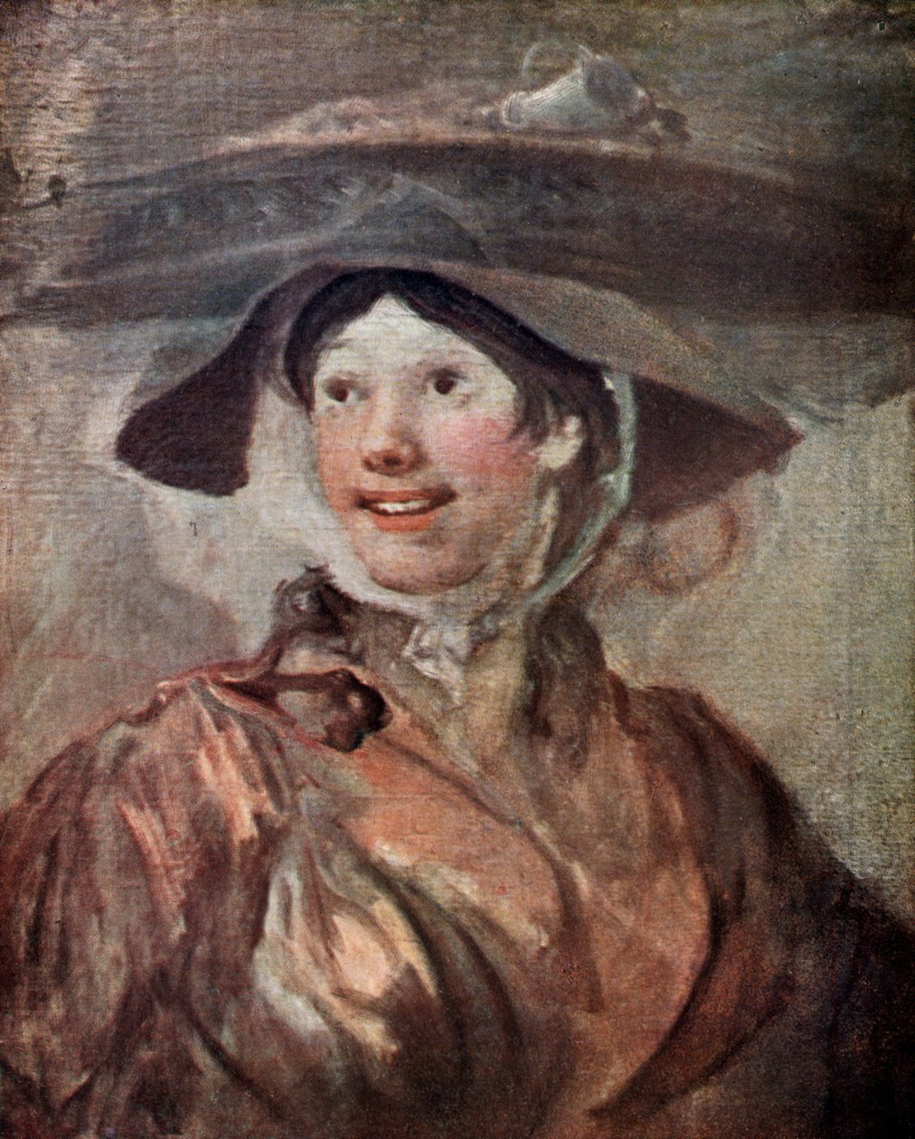 A menina do camarão, c1740-1745 1910. de William Hogarth