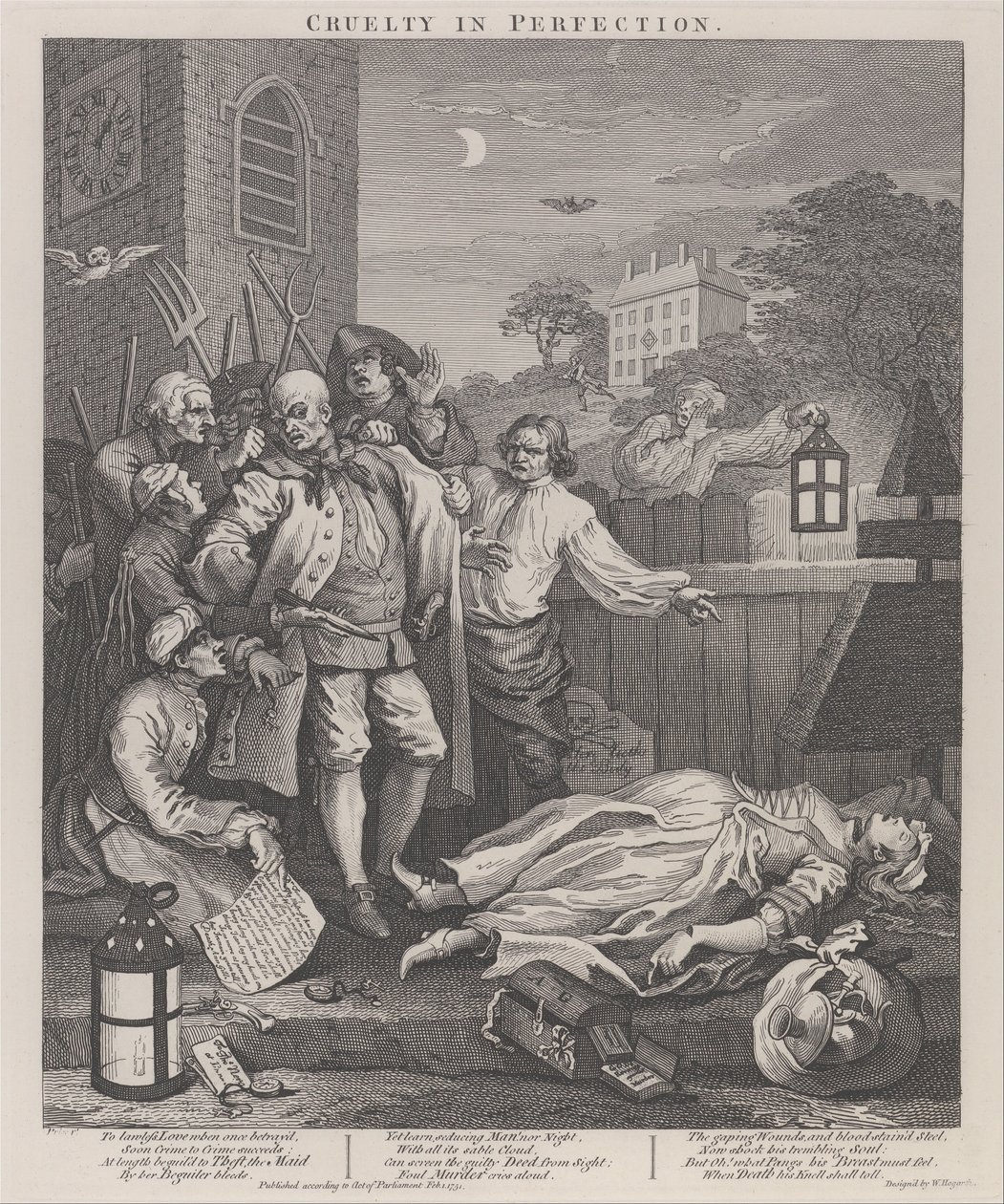 A Terceira Fase da Crueldade: Crueldade na Perfeição - O Assassinato de William Hogarth