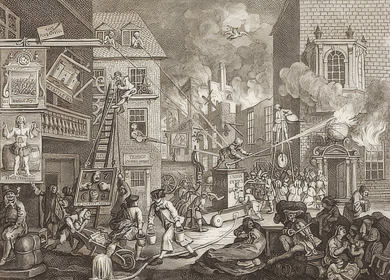The Times, Placa 1 - The Zeiten, Blatt 1. 1762 de William Hogarth