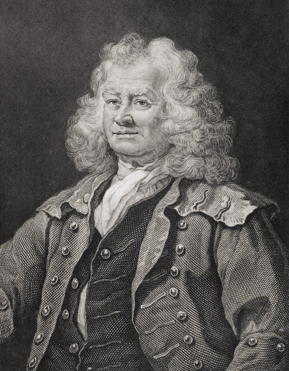 Thomas Coram, gravado por JW Cook de William Hogarth