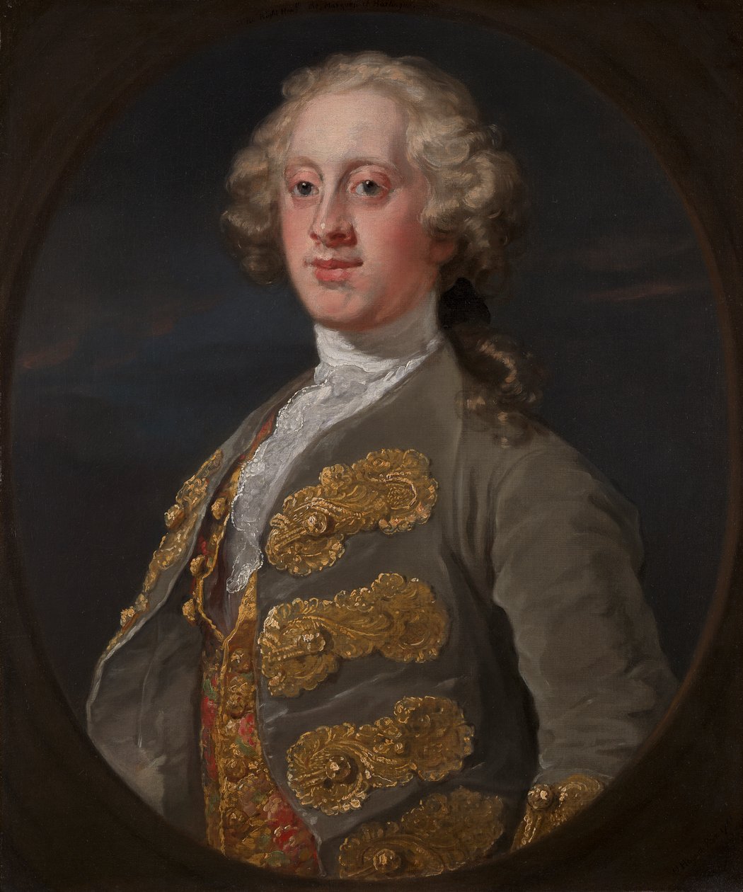 William Cavendish, Marquês de Hartington, mais tarde quarto Duque de Devonshire de William Hogarth