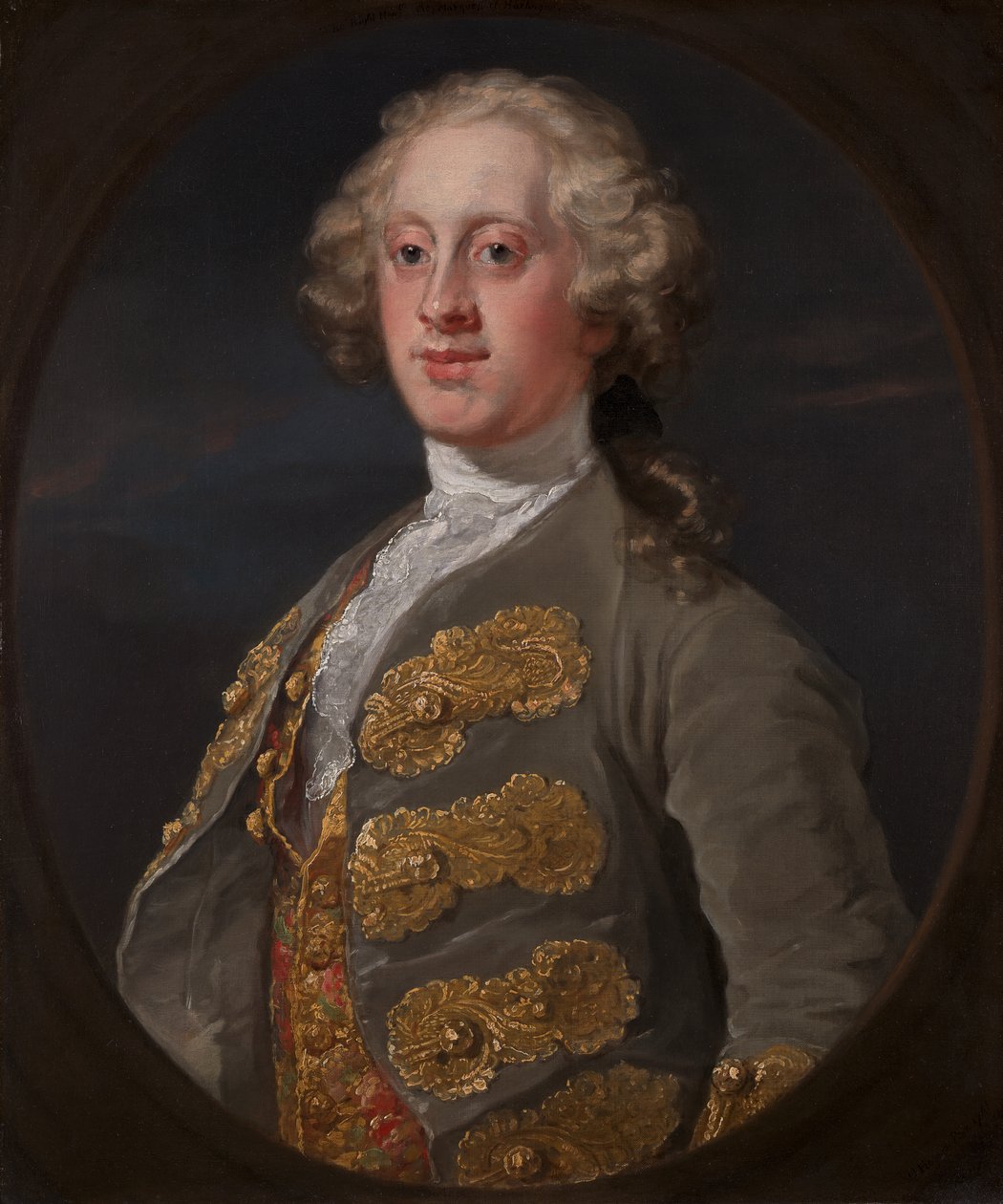 William Cavendish, Marquês de Hartington, Mais tarde quarto Duque de Devonshire, 1741. de William Hogarth