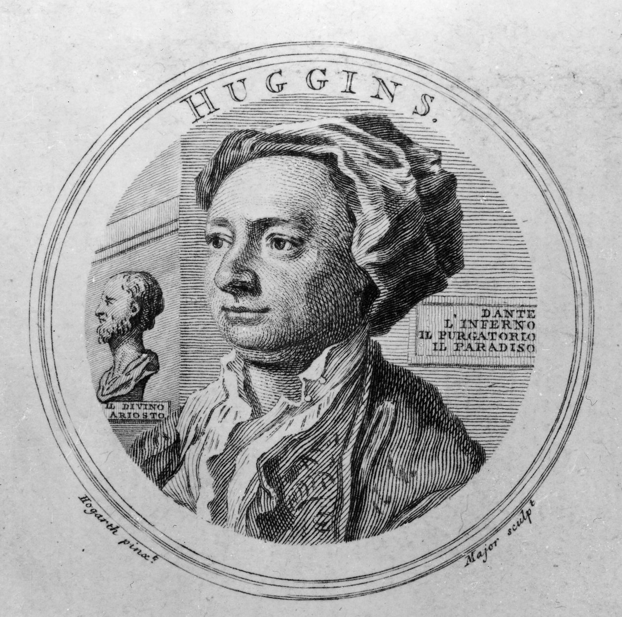 William Huggins, gravado por Thomas Major, 1761 de William Hogarth