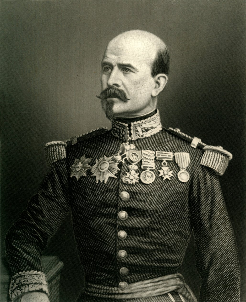 "General Trochu", c1872. de William Holl