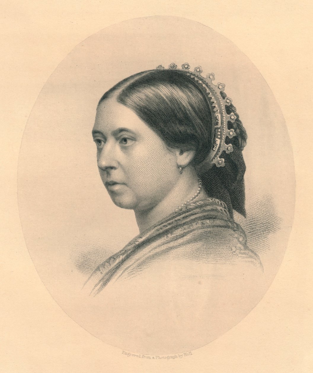 Sua Majestade a Rainha, c1860s. de William Holl