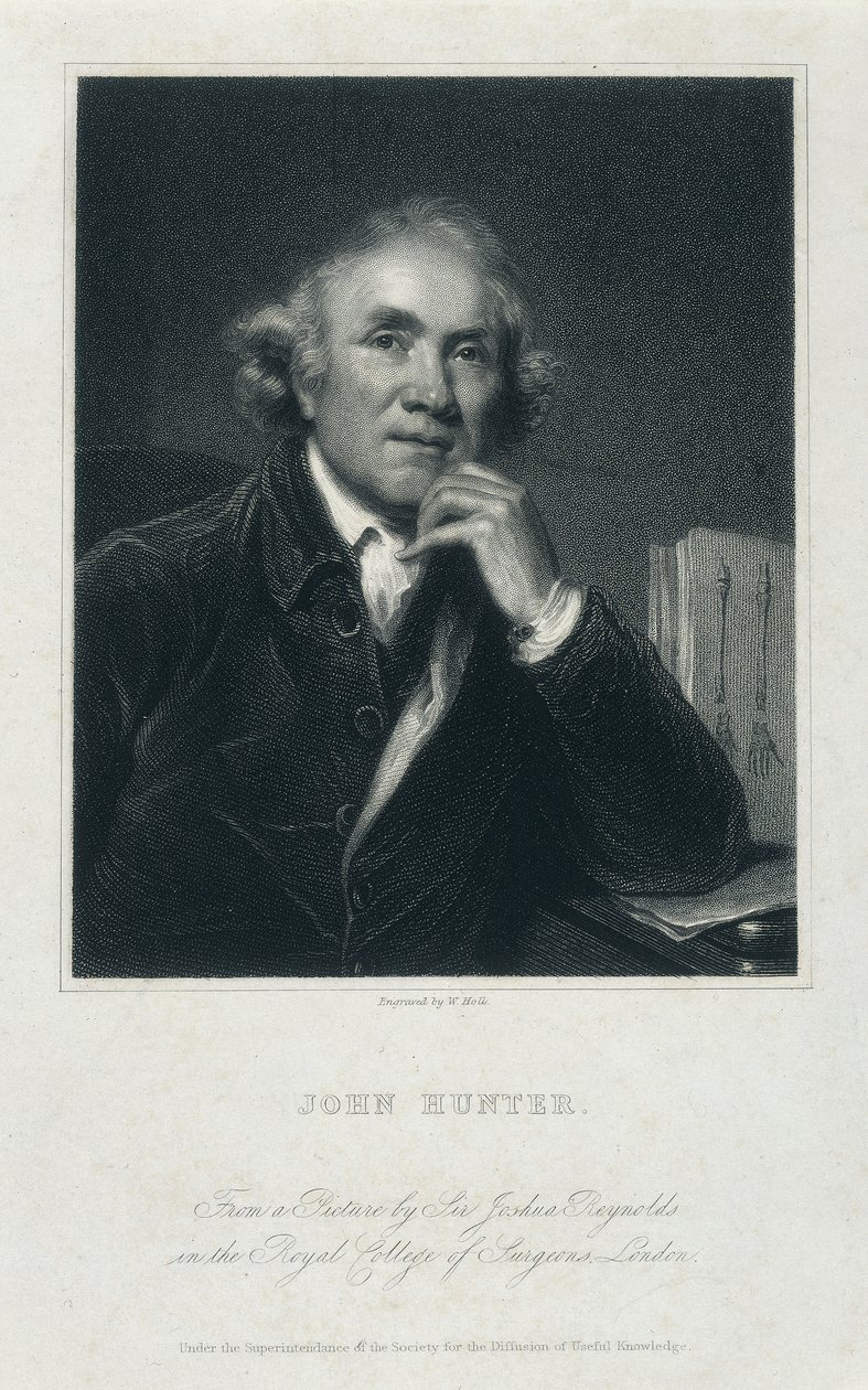 John Hunter, FRS, c1850-c1870 de William Holl