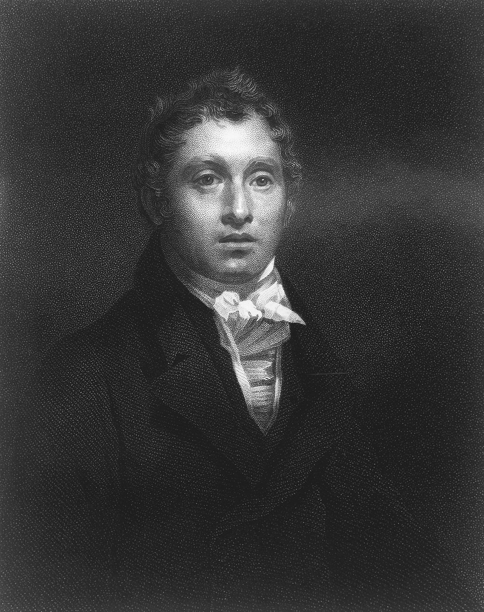 Sir David Brewster, físico escocês, 1800 de William Holl