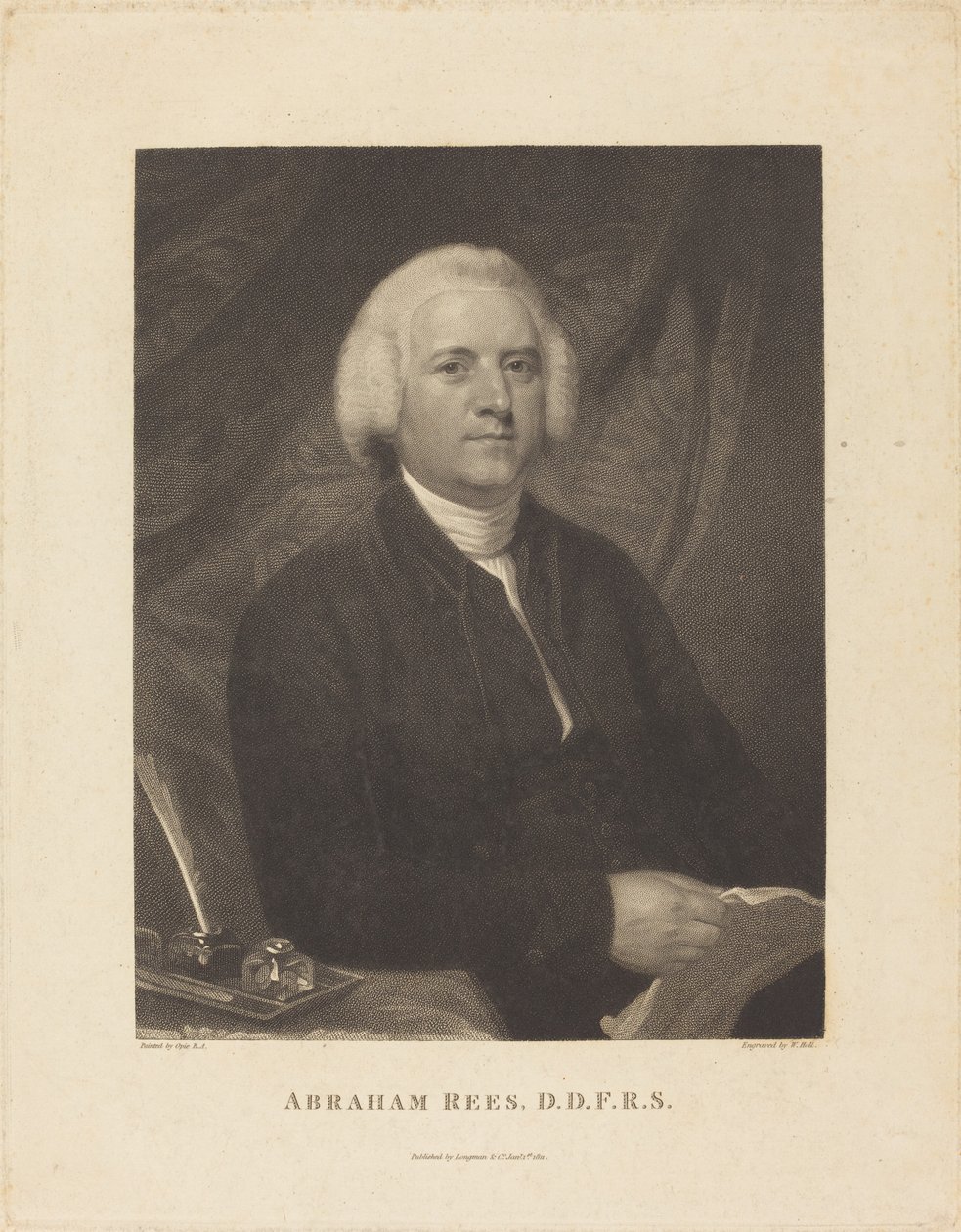 Abraham Reis de William Holl I after John Opie
