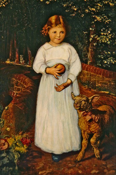 Miss Flamborough (óleo sobre tela) de William Holman Hunt