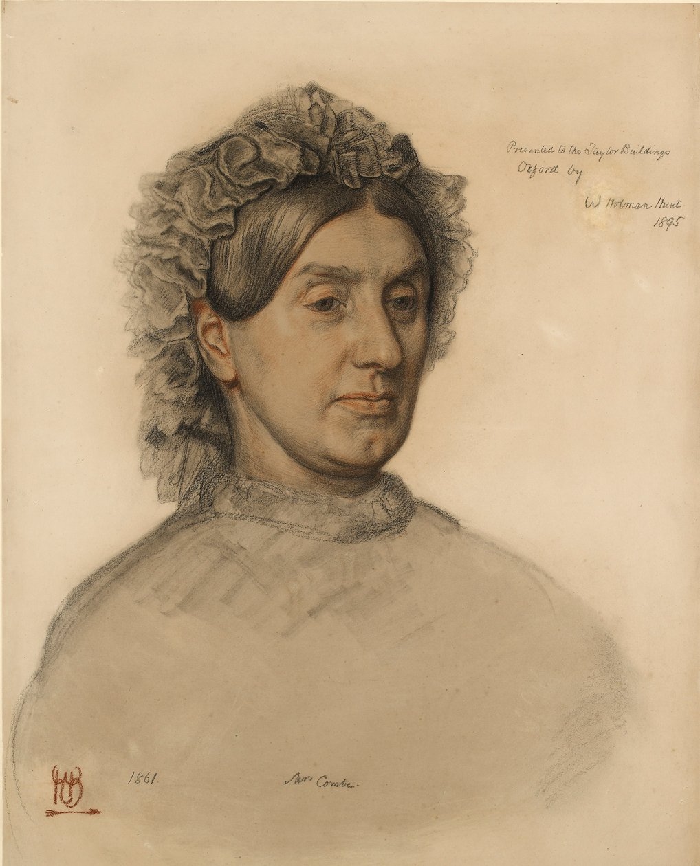 Sra. Thomas Combe 1806-1893, século XIX de William Holman Hunt